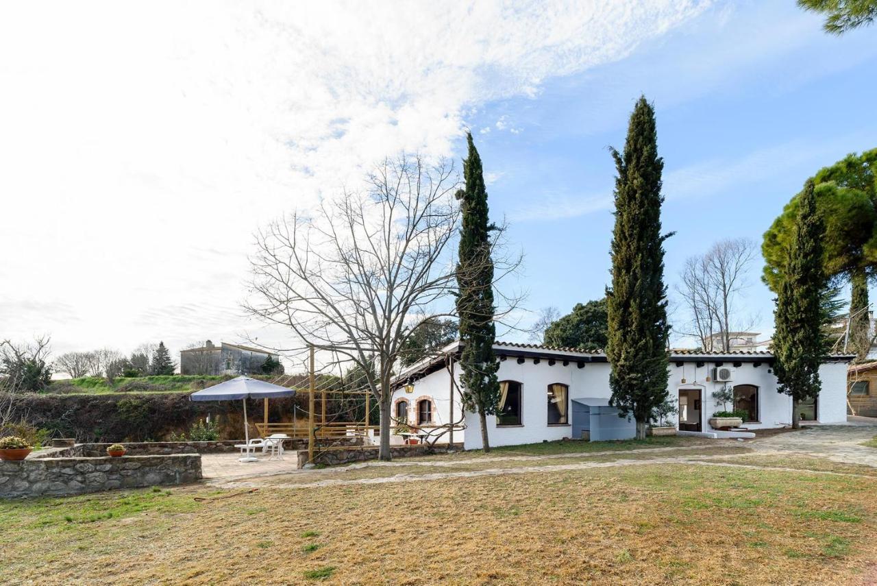 Masía Can Manent del Bosc S XVIII Santa Eulalia de Ronsaná Exterior foto